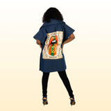Denim Poncho