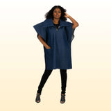 Denim Poncho