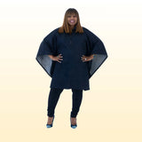 Blue Jean Denim Poncho