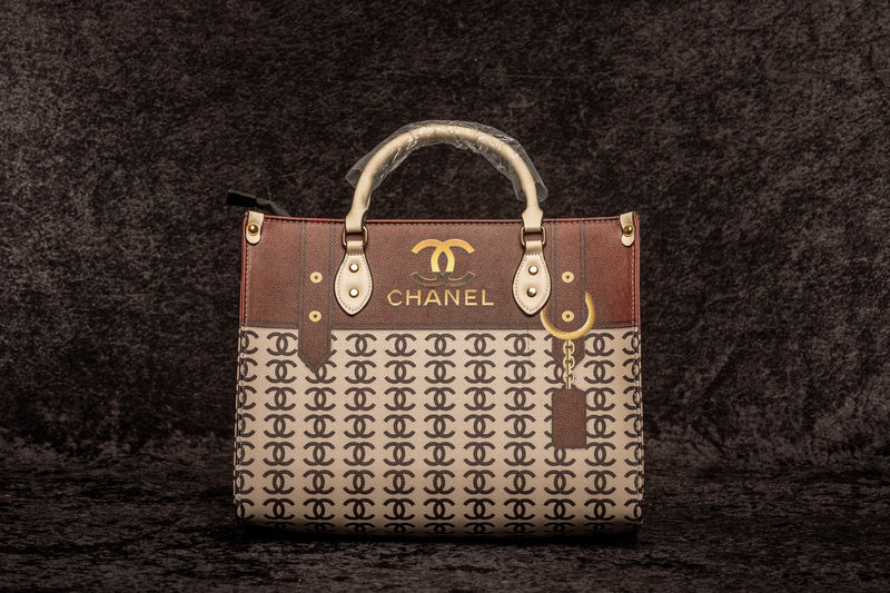 Brown Chanel Tote Bag