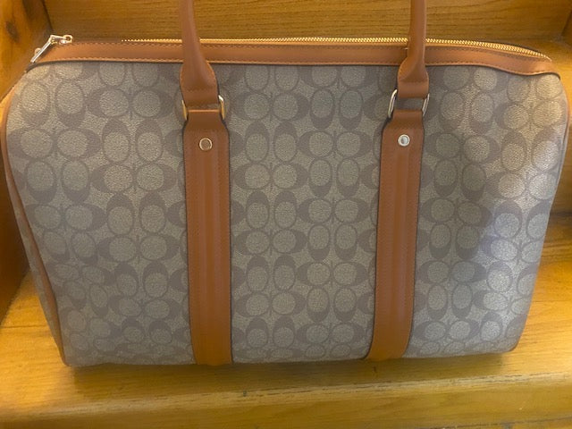 Large Brown tote bag -Carry One