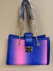 Blue, Pink Purse